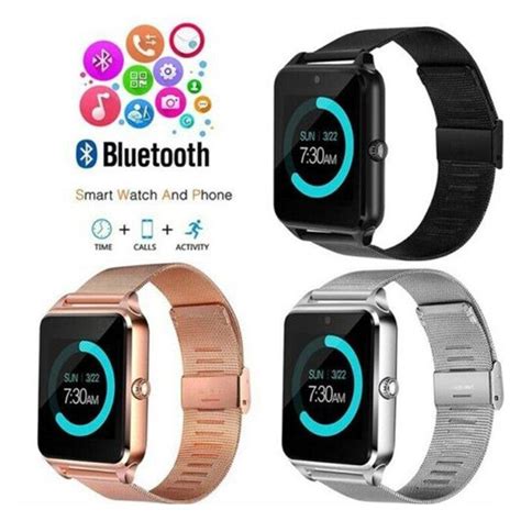 Z60 Smart Watch Support SIM TF Card Camera Call SMS 